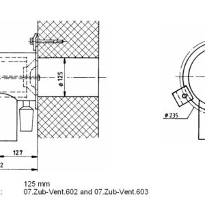 Zawór przeciwwybuchowy z filtrem wstępnym ESV/VF 40 / BZS-Nr. T 00-009